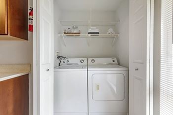 In-unit washer and dryer